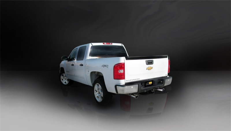Chevrolet Silverado Performance Exhaust - Dual Rear Exit - CORSA Performance - Sport Cat-Back - Polished - `10-`13